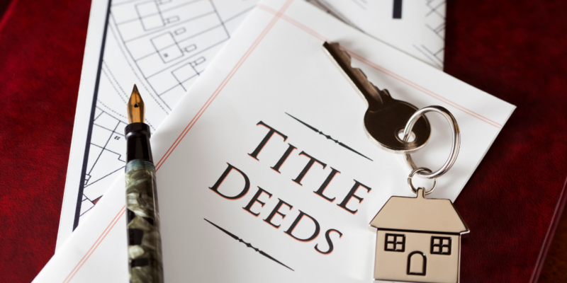 What is Title Deeds of a Proerty and its types