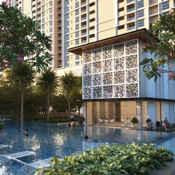 SOBHA RAJVILAS Swimming Pool- 4 BHK Luxury Flats in Rajajinagar, Bangalore