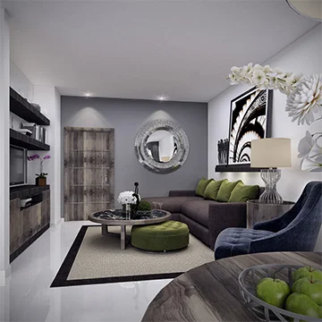 SOBHA Dream Acres Living Room