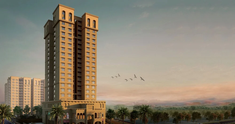 SOBHA City Building View, 3bhk luxury apartments in Thanisandra, North bangalore