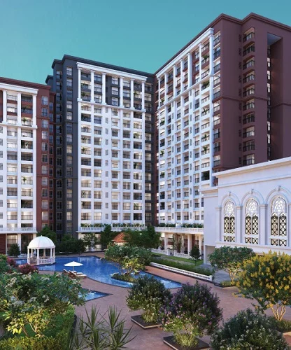 SOBHA Windsor Building View Luxury Apartments in Whitefield