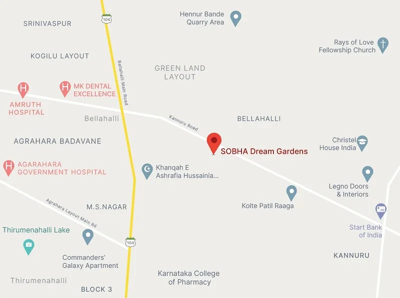 Sobha-Dream-Gardens-Google-Map