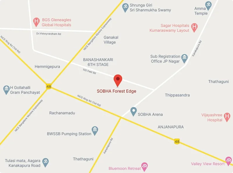 Sobha-Forst-Edge-Google-Map