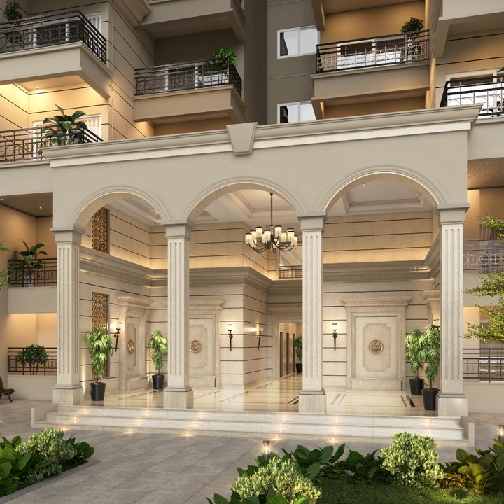 Double-height Entrance Lobby