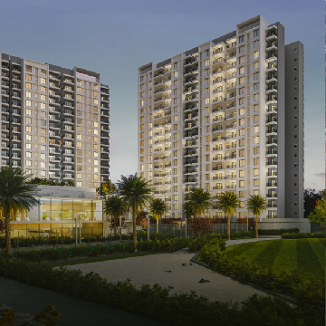 SOBHA City Building View- 2,3 BHK flats in Sector 108, Gurgaon, Haryana, just off Dwarka Expressway