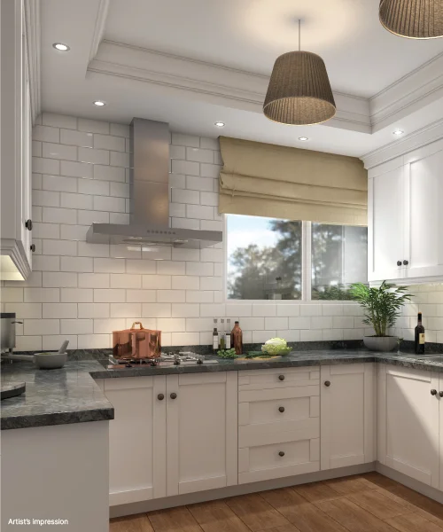 SOBHA Metropolis Apartments Kitchen