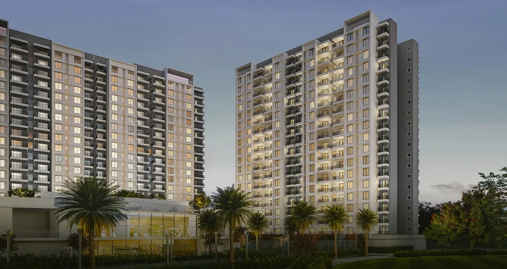 SOBHA City Building View- 2,3 BHK flats in Gurgaon, Dwarka Expressway