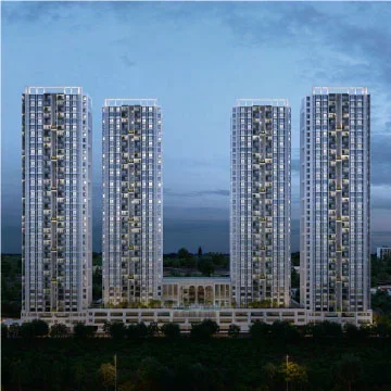 SOBHA Manhattan Towers – Townpark Building View Near Electronic City, Hosur Rd, Bangalore, Karnataka