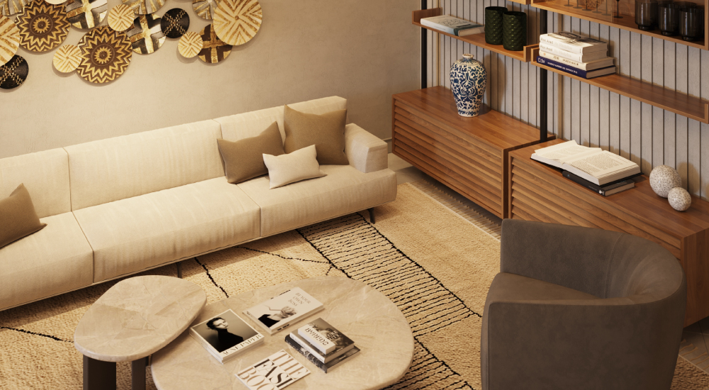 SOBHA Arbor Living Room