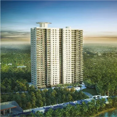 Sobha apartment work for Rio Vista in Kozhikode