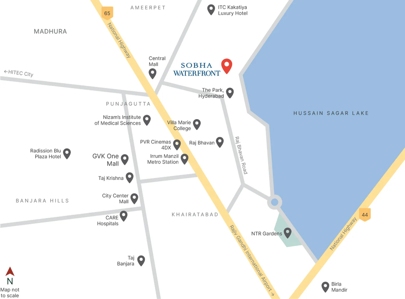 SOBHA-Waterfront-MAP