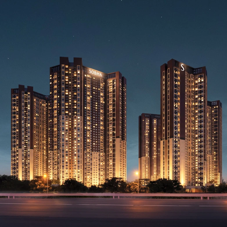 sobha-oneworld-night-view