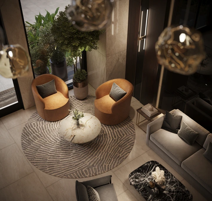 Lobby-Aeriel View
