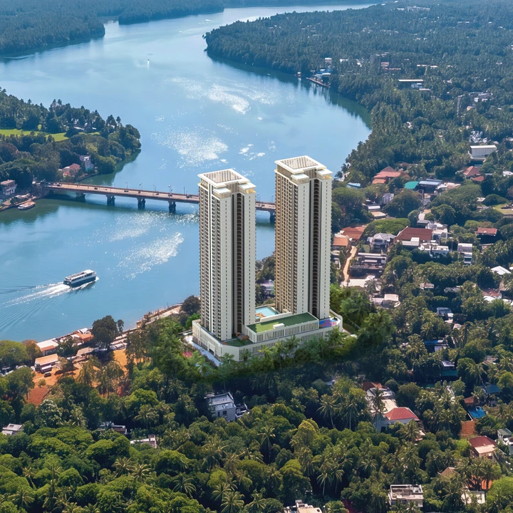 Elevation- Aerial view -Bellevue